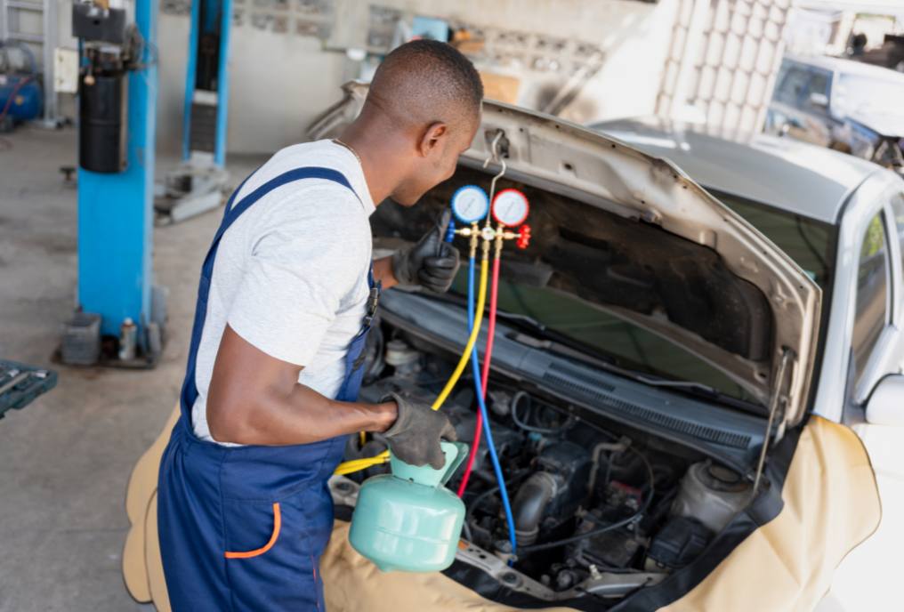 Recarga de aire acondicionado